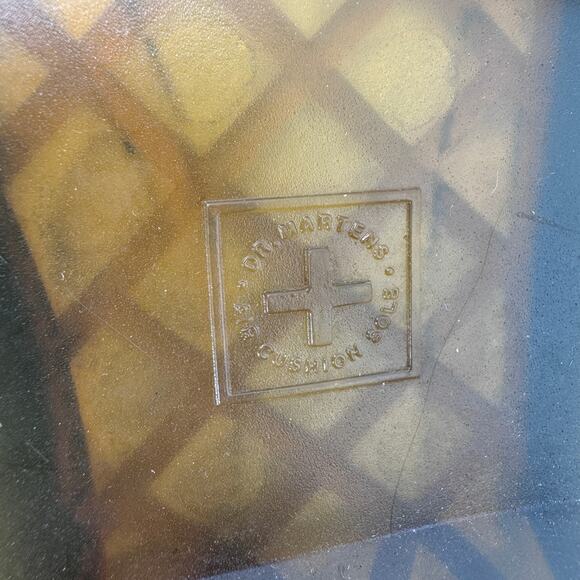 Dr. Martens Maccy Mary Jane Shoes Kids 2 Black Patent Leather Air Cushioned Sole - Picture 8 of 10